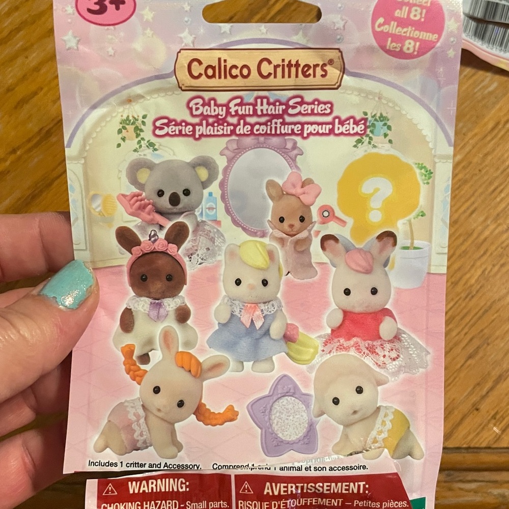Calico Critters “Baby Fun Hair Series” SEAN New - Picture 4 of 5